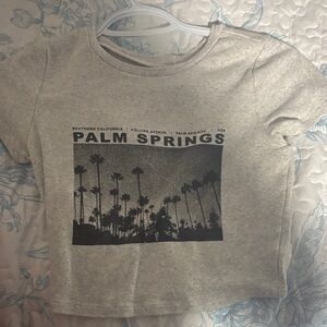 Garage Cropped Graphic Tee